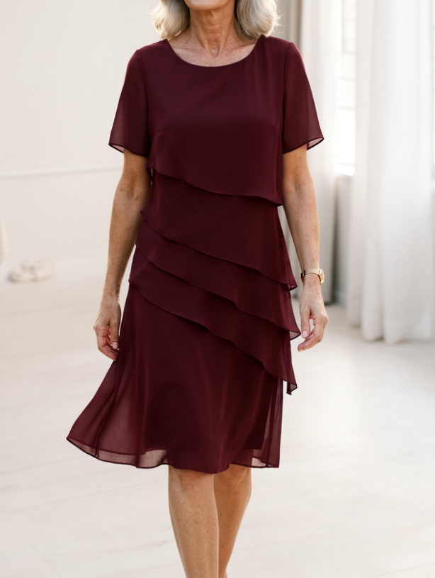 Juliette – Elegantní volná šaty s volánky