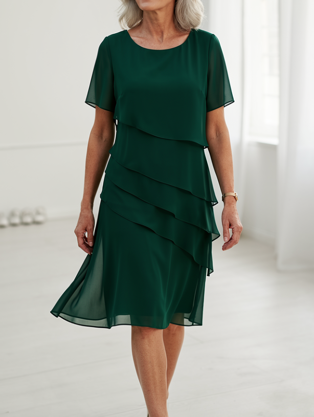 Juliette – Elegantní volná šaty s volánky