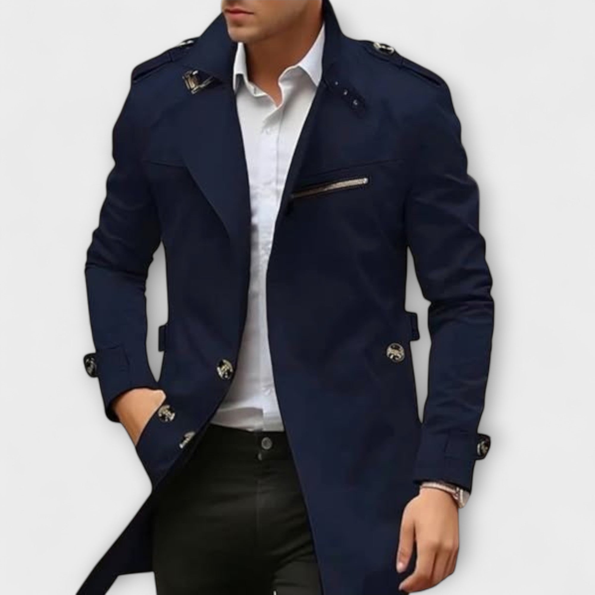 Sebastian | Nadčasový kabát s elegancí a pohodlím