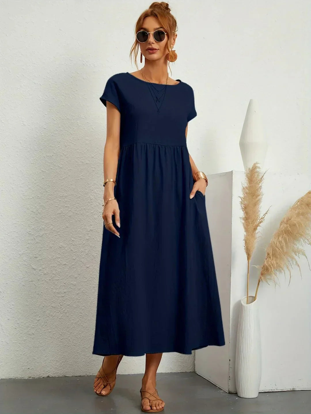 Jana™ — Midi šaty s nadčasovou elegancí