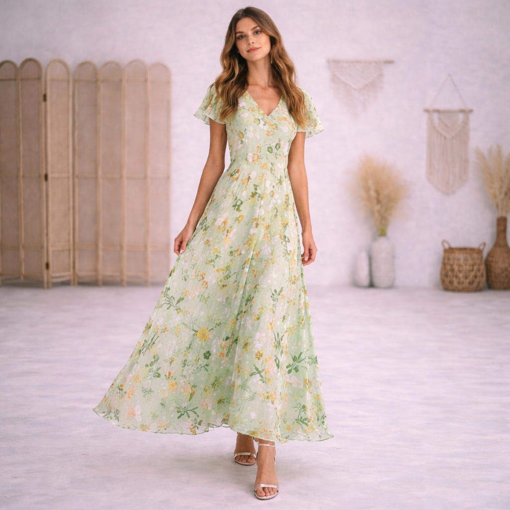 Seraphina – Elegantní šaty s lichotivým zakrytím oblasti bříška