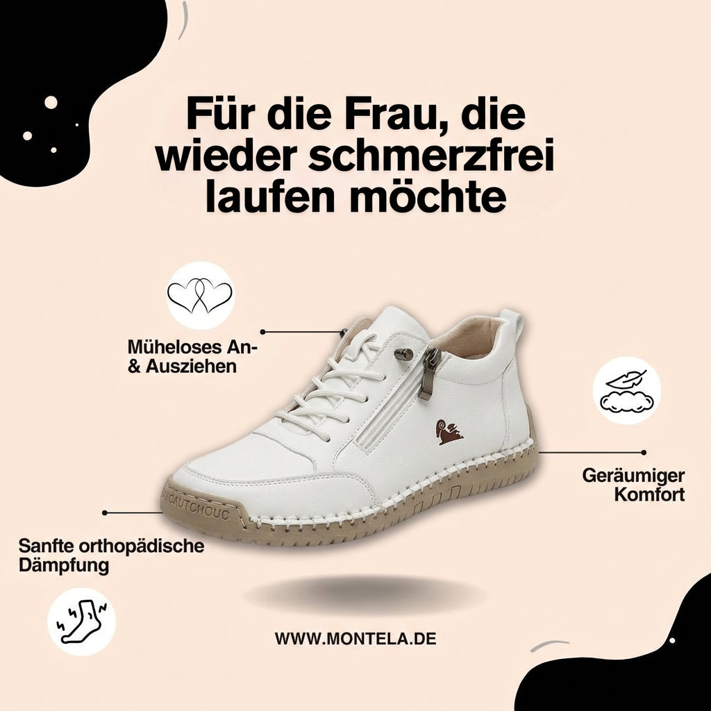 Mila | Komfortní Ortopedické Tenisky na Zip