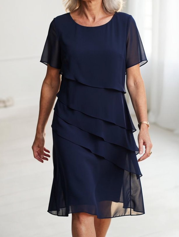 Juliette – Elegantní volná šaty s volánky