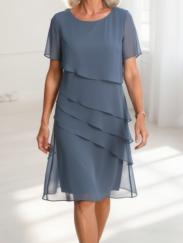 Juliette – Elegantní volná šaty s volánky