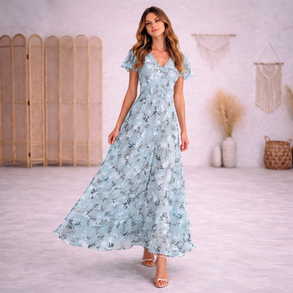 Seraphina – Elegantní šaty s lichotivým zakrytím oblasti bříška