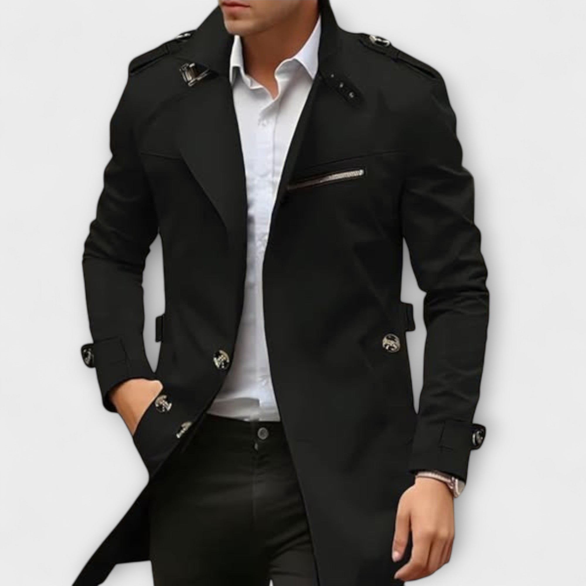 Sebastian | Nadčasový kabát s elegancí a pohodlím