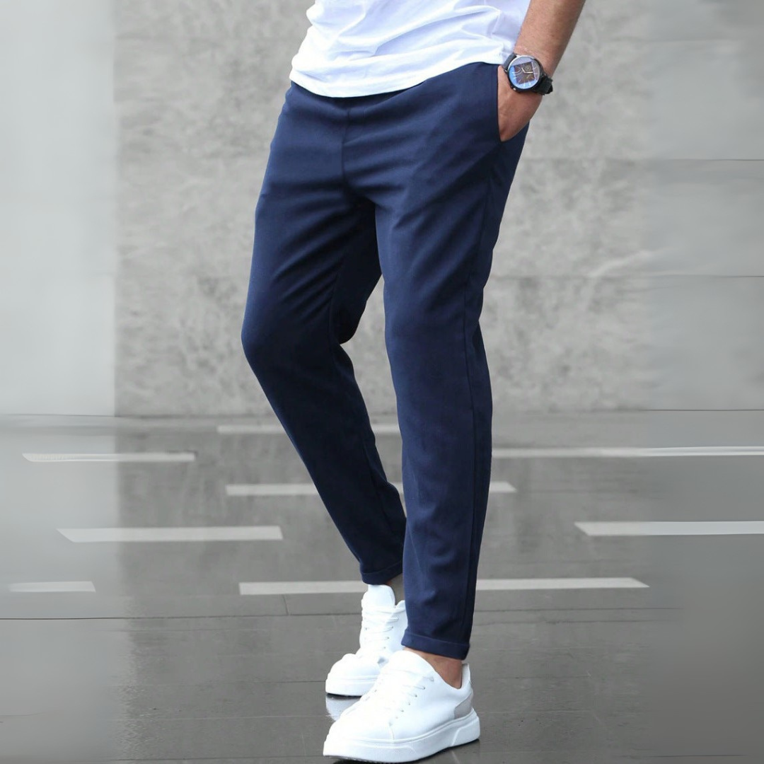 Enrico | Pánské Slim Stretch Kalhoty