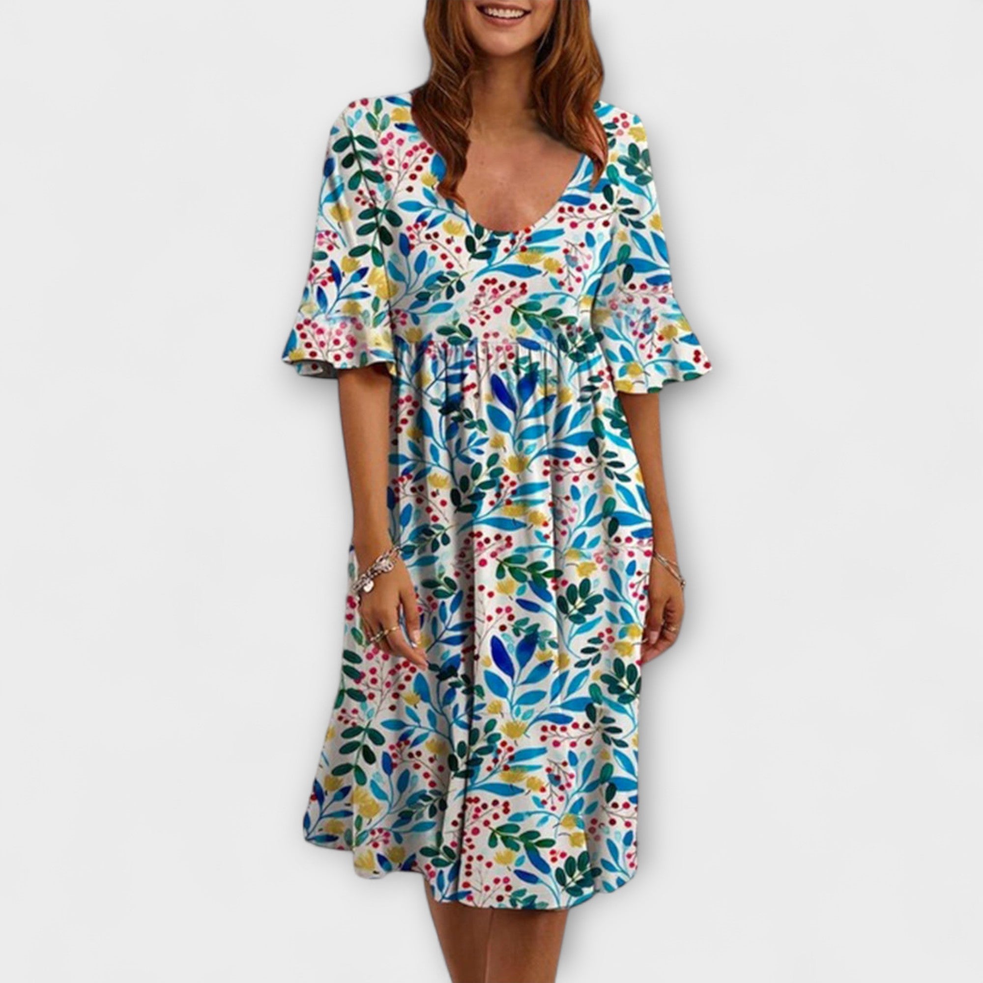 Ulla - Elegantní Casual Letní Šaty
