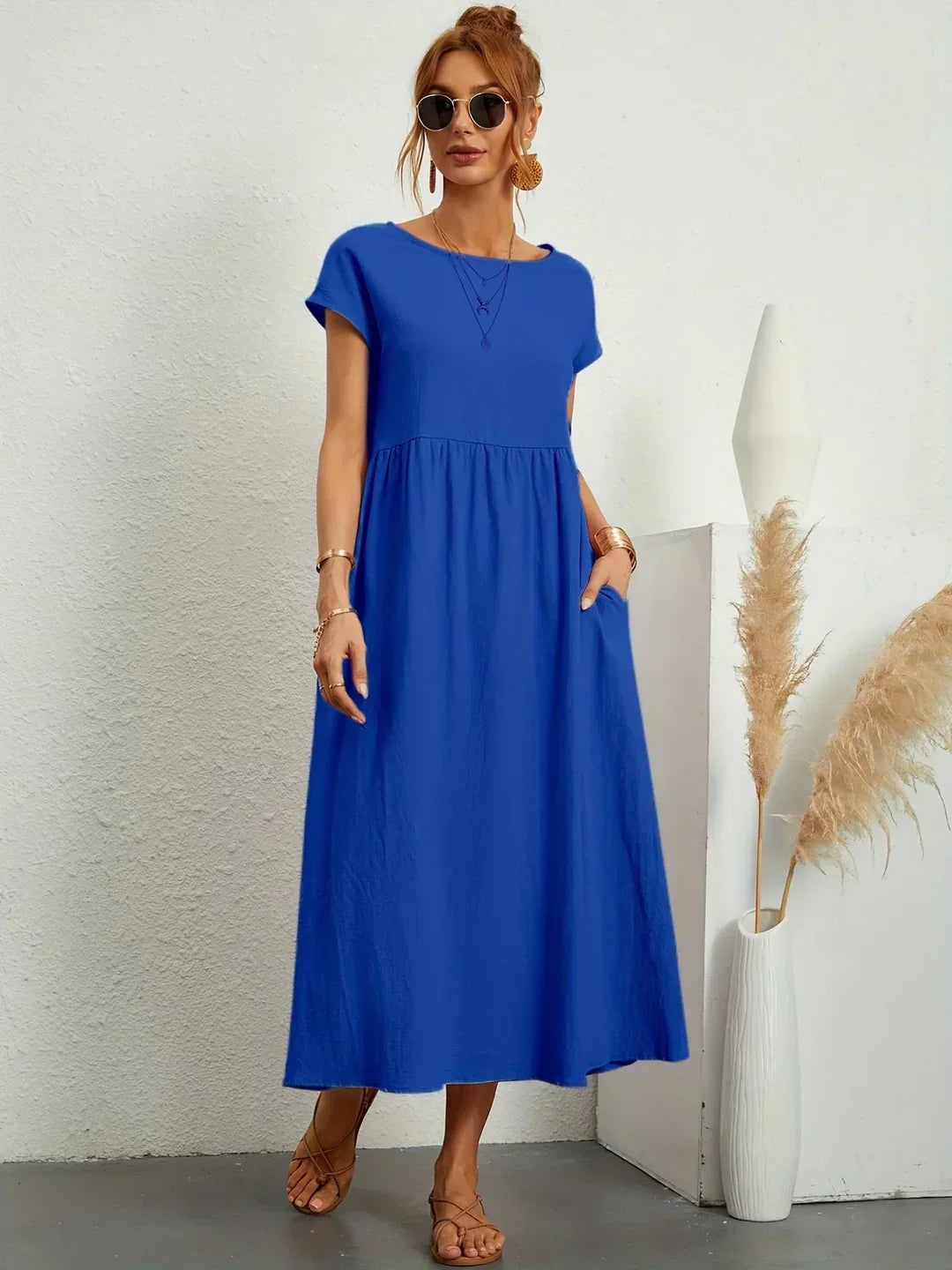 Jana™ — Midi šaty s nadčasovou elegancí