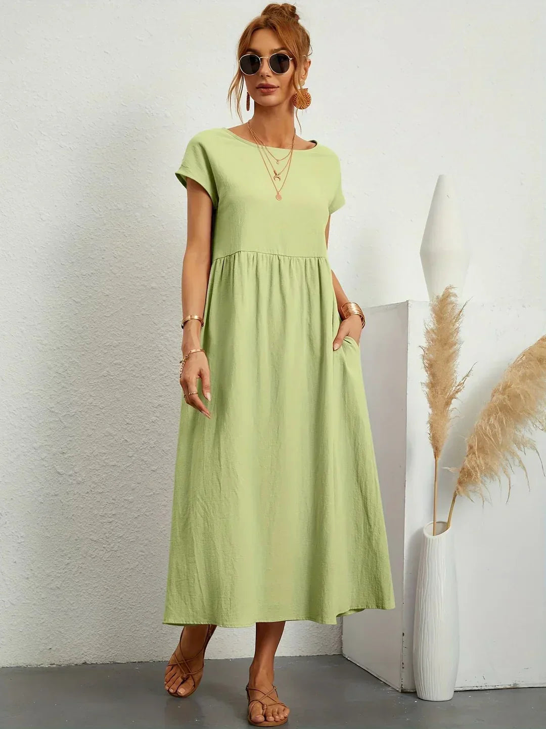 Jana™ — Midi šaty s nadčasovou elegancí